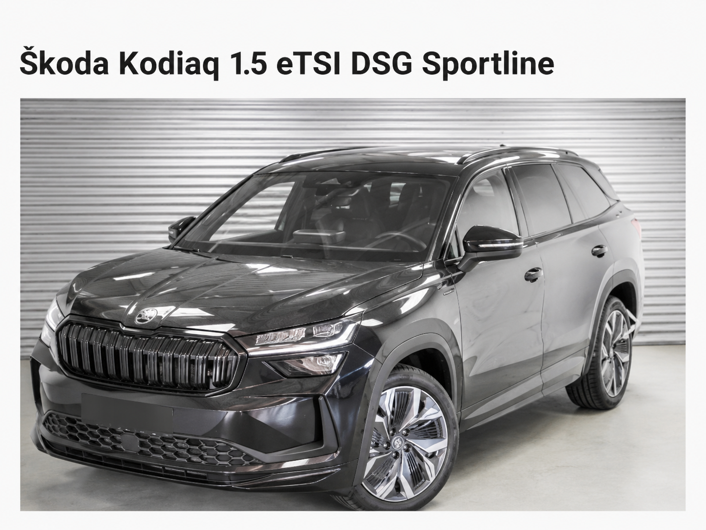 Škoda Kodiaq 1.5 eTSI DSG Sportline
